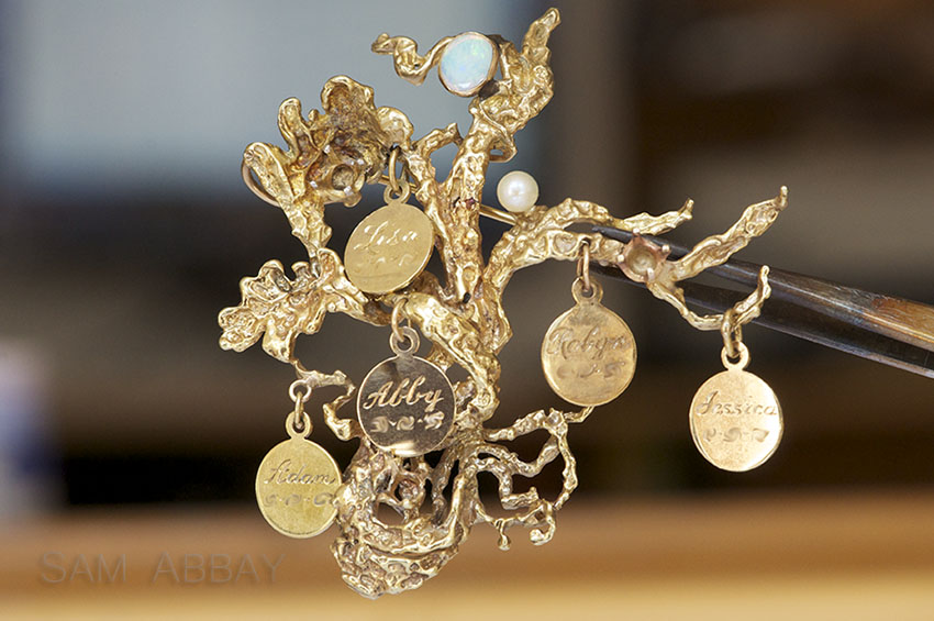 Tree of Life brooches are coming back in style