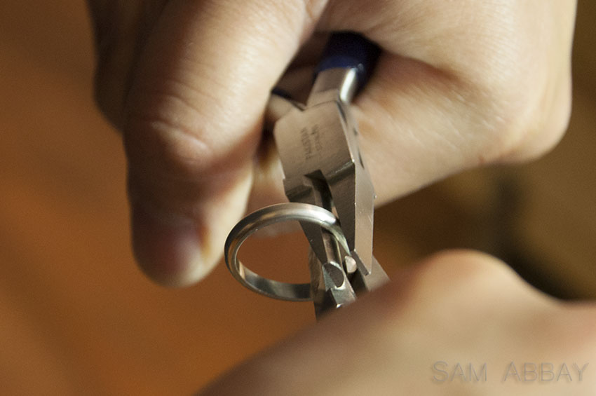 bending ring stock into a ring